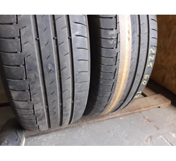 Шини на авто в хорошому стані Continental Premium Contact 6. шириною 225 висотою 60 радіусом R 18 низькі ціни