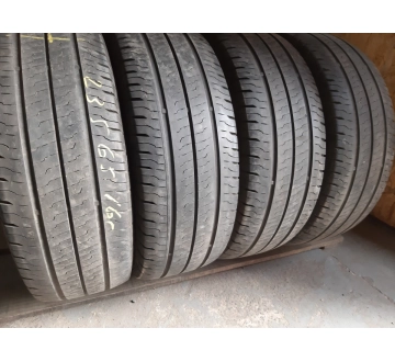 Шини на авто в хорошому стані Continental Vanco Contact Eco шириною 235 висотою 65 радіусом R 16C низькі ціни