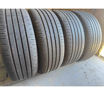 Шини на авто в хорошому стані Continental EcoContact 6 шириною 235 висотою 55 радіусом R 18 низькі ціни