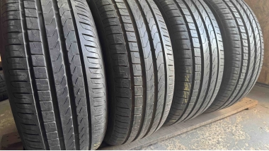 Шини на авто в хорошому стані Pirelli Cinturato P7 шириною 225 висотою 55 радіусом R 16 низькі ціни