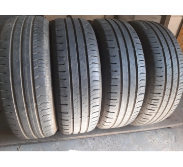 Шини на авто в хорошому стані Continental Conti Eco Contact 5  шириною 185 висотою 65 радіусом R 15 низькі ціни