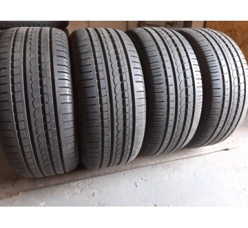 Шини на авто в хорошому стані Pirelli Pzero Rosso AO   …  шириною 245 висотою 45 радіусом R 17 низькі ціни