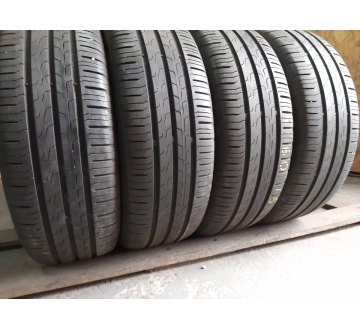 Шини на авто в хорошому стані Continental Eco Contact 6.   шириною 195 висотою 60 радіусом R 15 низькі ціни