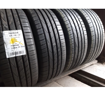 Шини на авто в хорошому стані Hankook Ventus S1 EVO 2     шириною 235 висотою 65 радіусом R 17 низькі ціни