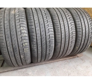 Шини на авто в хорошому стані Continental Premium Contact 6    шириною 255 висотою 45 радіусом R 20 низькі ціни