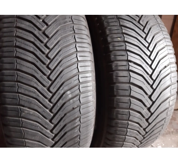 Шини на авто в хорошому стані Michelin Cross Climate    шириною 205 висотою 55 радіусом R 16 низькі ціни