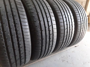 Уживані шини з Європи Toyo Proxes R 46A 225/55 R 19 Шини на авто в хорошому стані Toyo Proxes R 46A шириною 225 висотою 55 радіусом R 19 низькі ціни