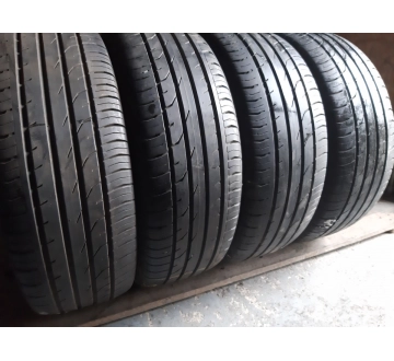 Шини на авто в хорошому стані Continental Conti Premium Contact 2     шириною 215 висотою 60 радіусом R 16 низькі ціни