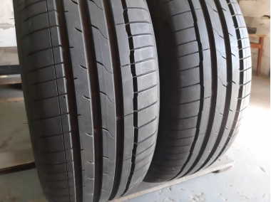 Шини на авто в хорошому стані Hankook Ventus S1 Evo 3  шириною 235 висотою 55 радіусом R 19 низькі ціни