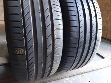 Шини на авто в хорошому стані Continental Conti Sport Contact 5  .  . шириною 225 висотою 45 радіусом R 17 низькі ціни