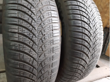 Шини на авто в хорошому стані GoodYear Vector 4 Seasons шириною 205 висотою 65 радіусом R 15 низькі ціни