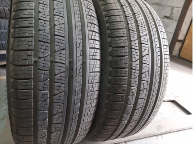 Шини на авто в хорошому стані Pirelli Scorpion Verde All Season шириною 235 висотою 50 радіусом R 18 низькі ціни