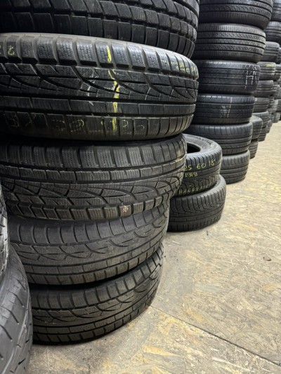 Шини на авто в хорошому стані Hankook Winter I cept EVO шириною 225 висотою 60 радіусом R 18 низькі ціни