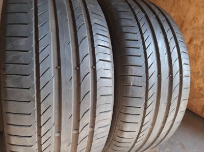 Уживані шини з Європи Continental Conti Sport Contact 5 245/40 R 18 Шини на авто в хорошому стані Continental Conti Sport Contact 5 шириною 245 висотою 40 радіусом R 18 низькі ціни