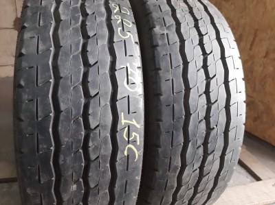 Уживані шини з Європи Firestone Vanhawk 2 / 225/70 R 15C Шини на авто в хорошому стані Firestone Vanhawk 2 / шириною 225 висотою 70 радіусом R 15C низькі ціни