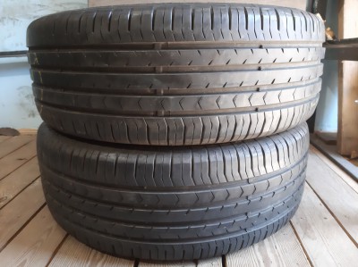 Шини на авто в хорошому стані Continental Conti Premium Contact 5    . шириною 215 висотою 60 радіусом R 16 низькі ціни