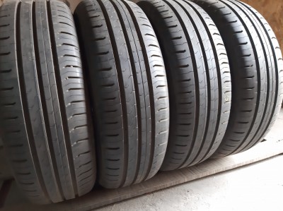 Шини на авто в хорошому стані Continental Conti Eco Contact 5.   шириною 195 висотою 65 радіусом R 15 низькі ціни