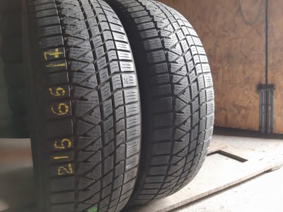 Уживані шини з Європи Kumho Winter Craft WS 71 215/65 R 17 Шини на авто в хорошому стані Kumho Winter Craft WS 71 шириною 215 висотою 65 радіусом R 17 низькі ціни