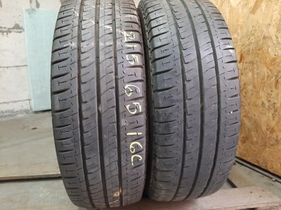 Уживані шини з Європи Michelin Agilis 215/65 R 16C Шини на авто в хорошому стані Michelin Agilis шириною 215 висотою 65 радіусом R 16C низькі ціни