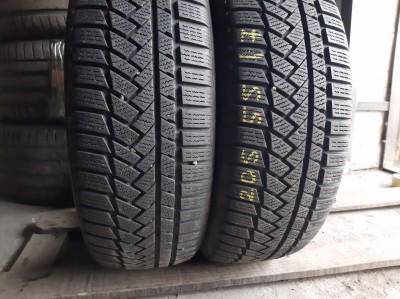 Уживані шини з Європи Continental Winter Contact TS 850P 205/55 R 17 Шини на авто в хорошому стані Continental Winter Contact TS 850P шириною 205 висотою 55 радіусом R 17 низькі ціни