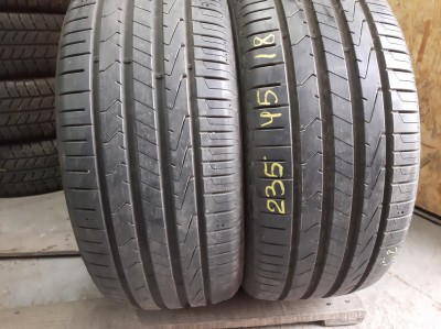 Уживані шини з Європи Hankook VentusPrime3 … 235/45 R 18 Шини на авто в хорошому стані Hankook VentusPrime3 … шириною 235 висотою 45 радіусом R 18 низькі ціни