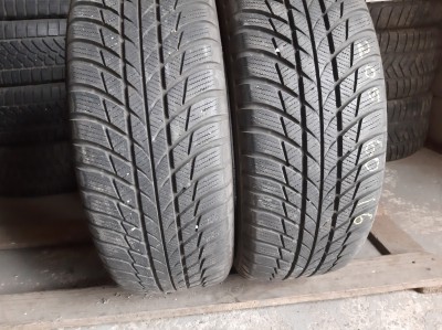 Шини на авто в хорошому стані Bridgestone Blizzak LM 001     шириною 205 висотою 60 радіусом R 16 низькі ціни